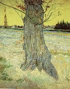 The Old yew tree Vincent Van Gogh